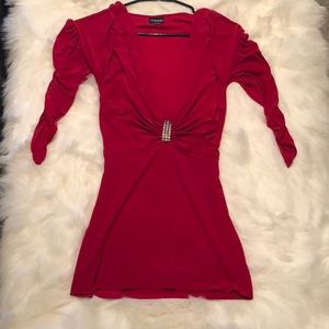 NEW -Red Cocktail Dress